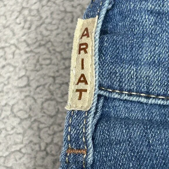 Ariat Jeans Womens 30L Mid Rise Allison Boot Jean Western 34x35 Tall Western - Picture 5 of 16